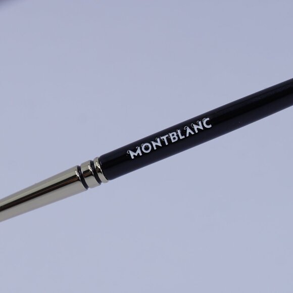 Montblanc MB0069S 002 Sunglasses Black/Gold Aviator Frame, Green Lenses - Picture 7 of 9